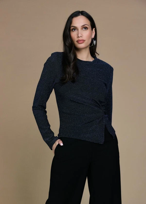 Freebird Longsleeve Tiana Jer-Pes-Lur Blauw 1