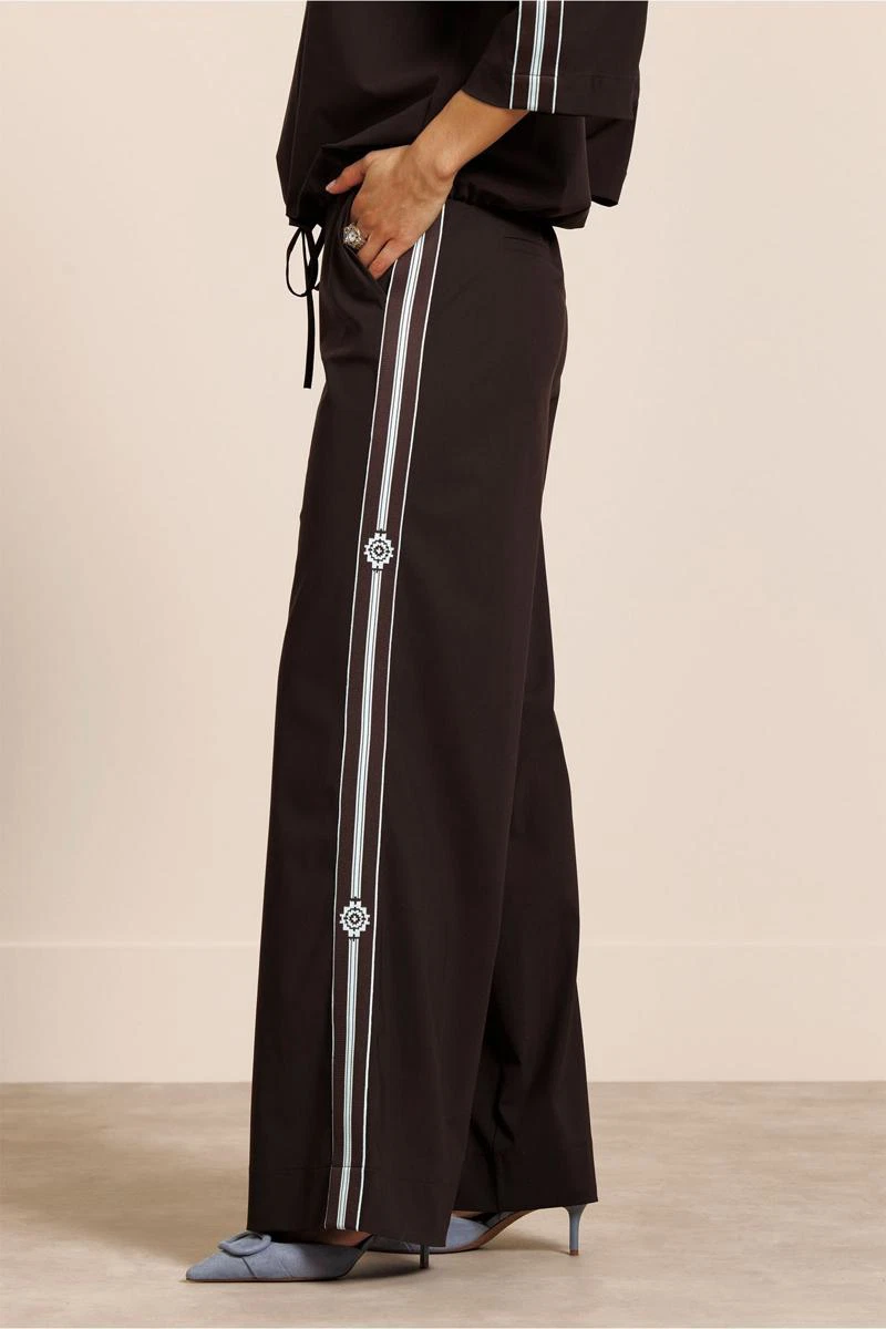 Studio Anneloes Pantalon Lexie Tape Bruin 1