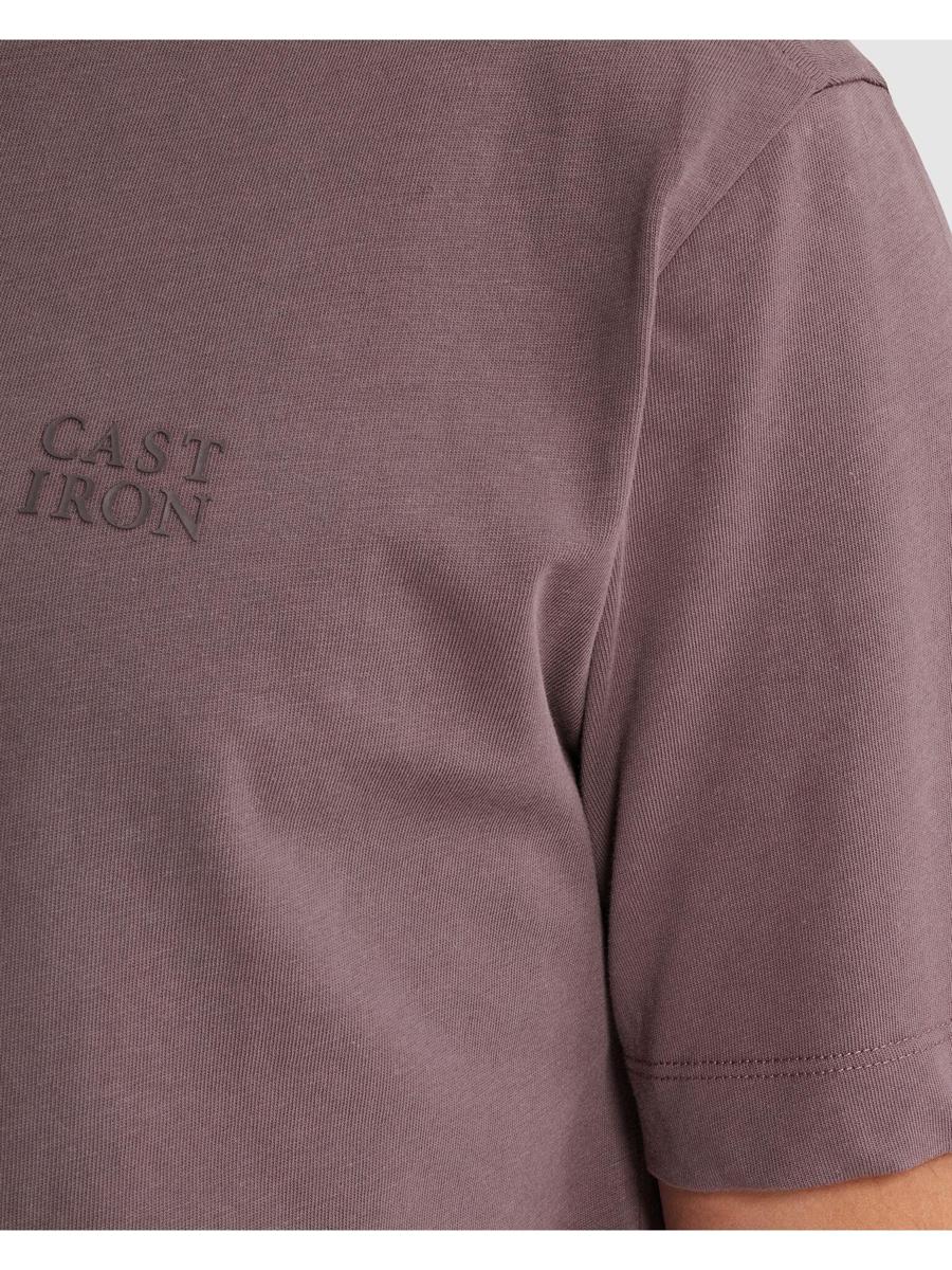 Cast Iron T-Shirt CTSS2605587 Paars 4