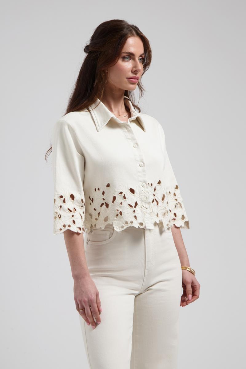 Florèz Blouse Ruby Off-White 2