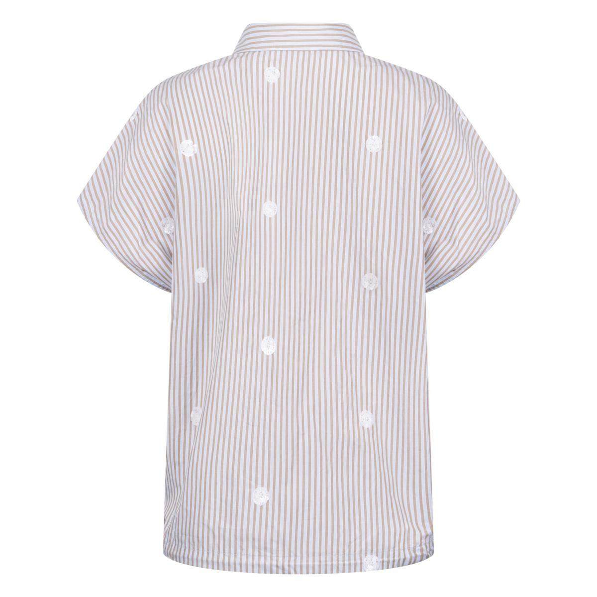 NUKUS Blouse Danique Beige 4