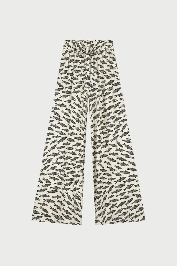 Fabienne Chapot Pantalon Palapa Trousers Off-White 1