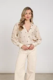 NUKUS Blouse NKF02160 Beige 3