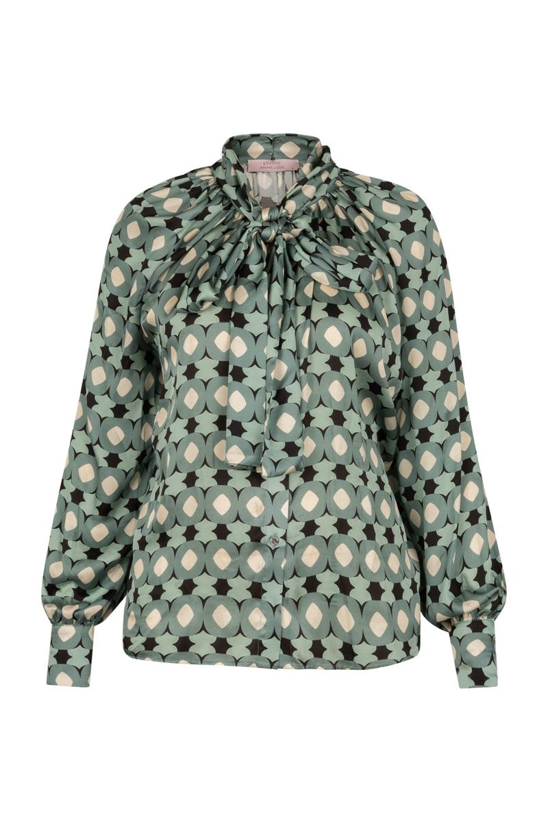 Studio Anneloes Blouse Lorina Groen 2