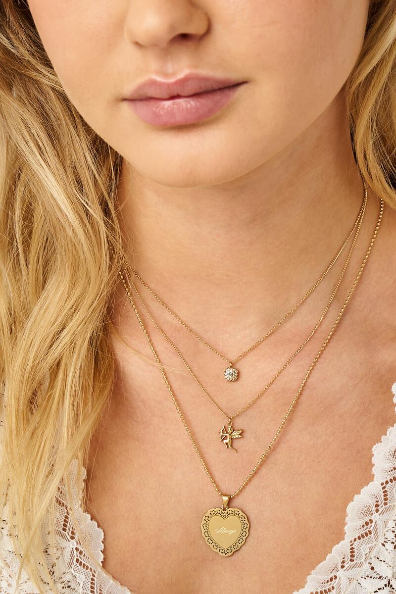 My Jewellery Ketting MJ15274 Goud 2