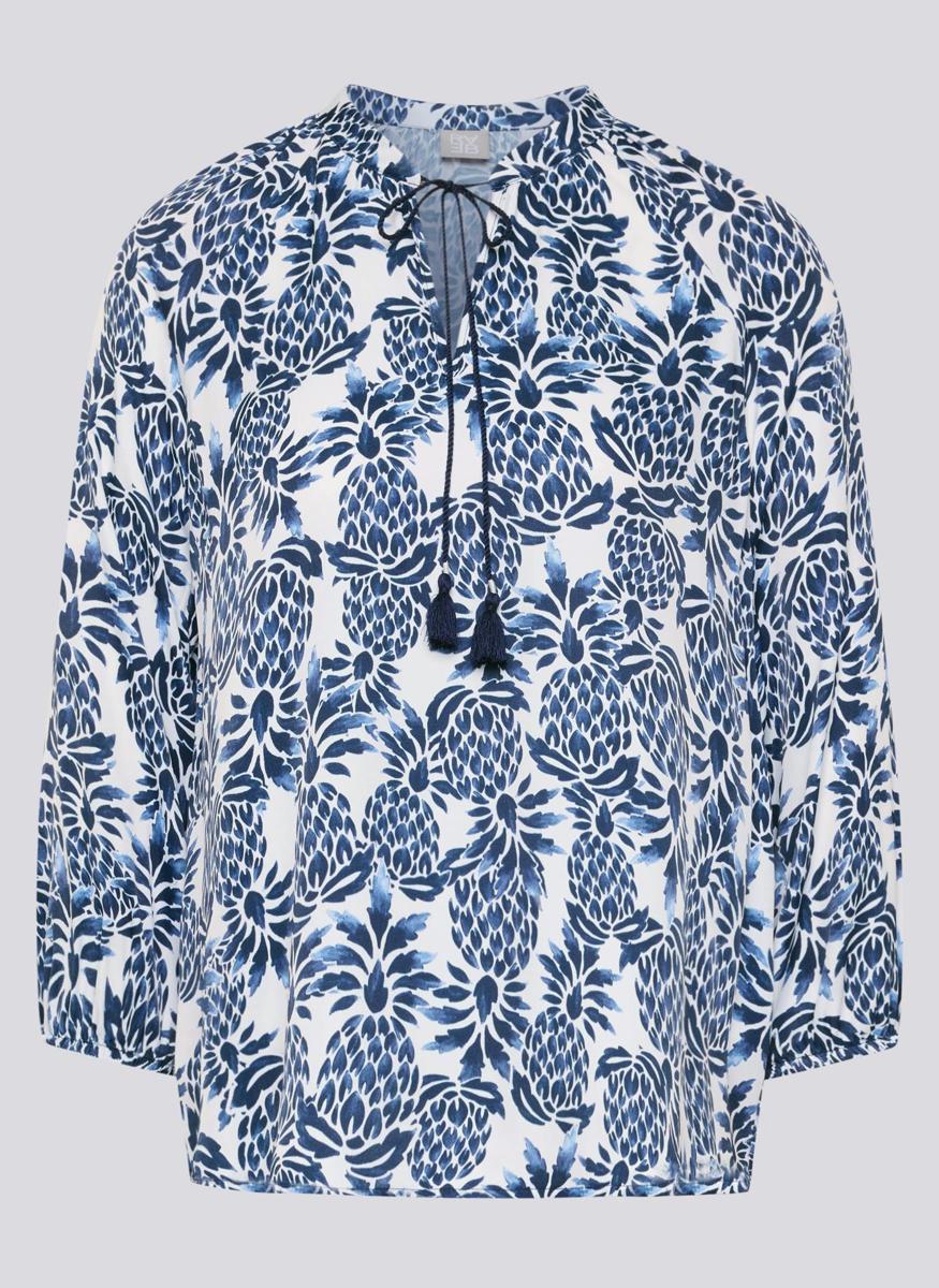 Rabe Blouse 56-121103 Blauw 2
