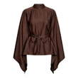 Co'Couture Blouse Idun Bruin 1