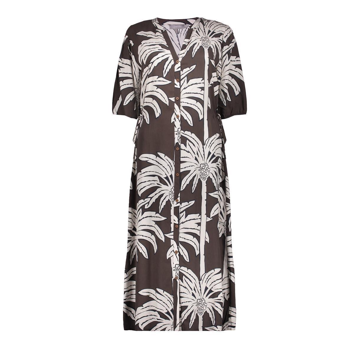 Geisha Jurk 67113-20 Bruin 2