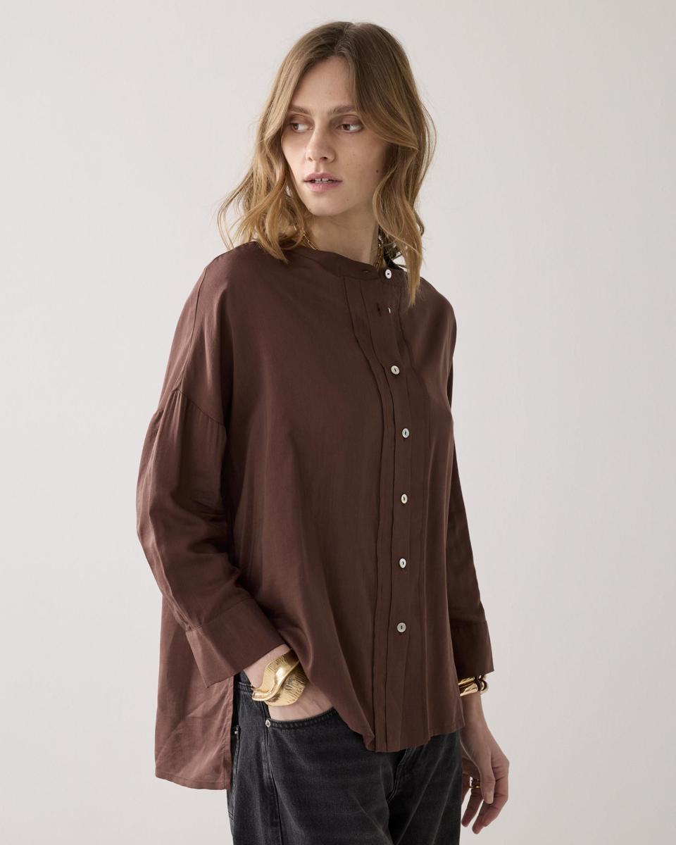 Summum Blouse 2s3403-12370 Bruin 5