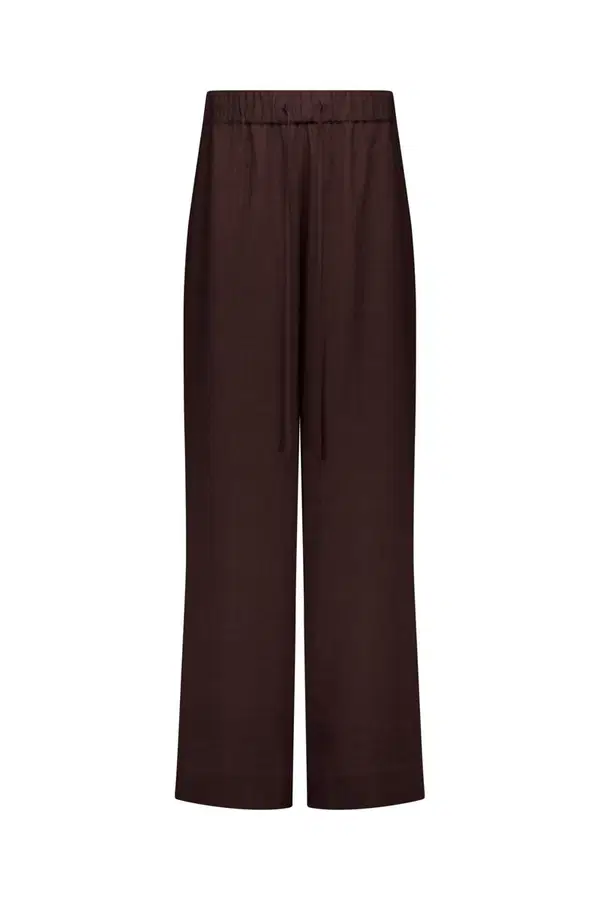 Studio Anneloes Pantalon Grace linen trous Bruin 1