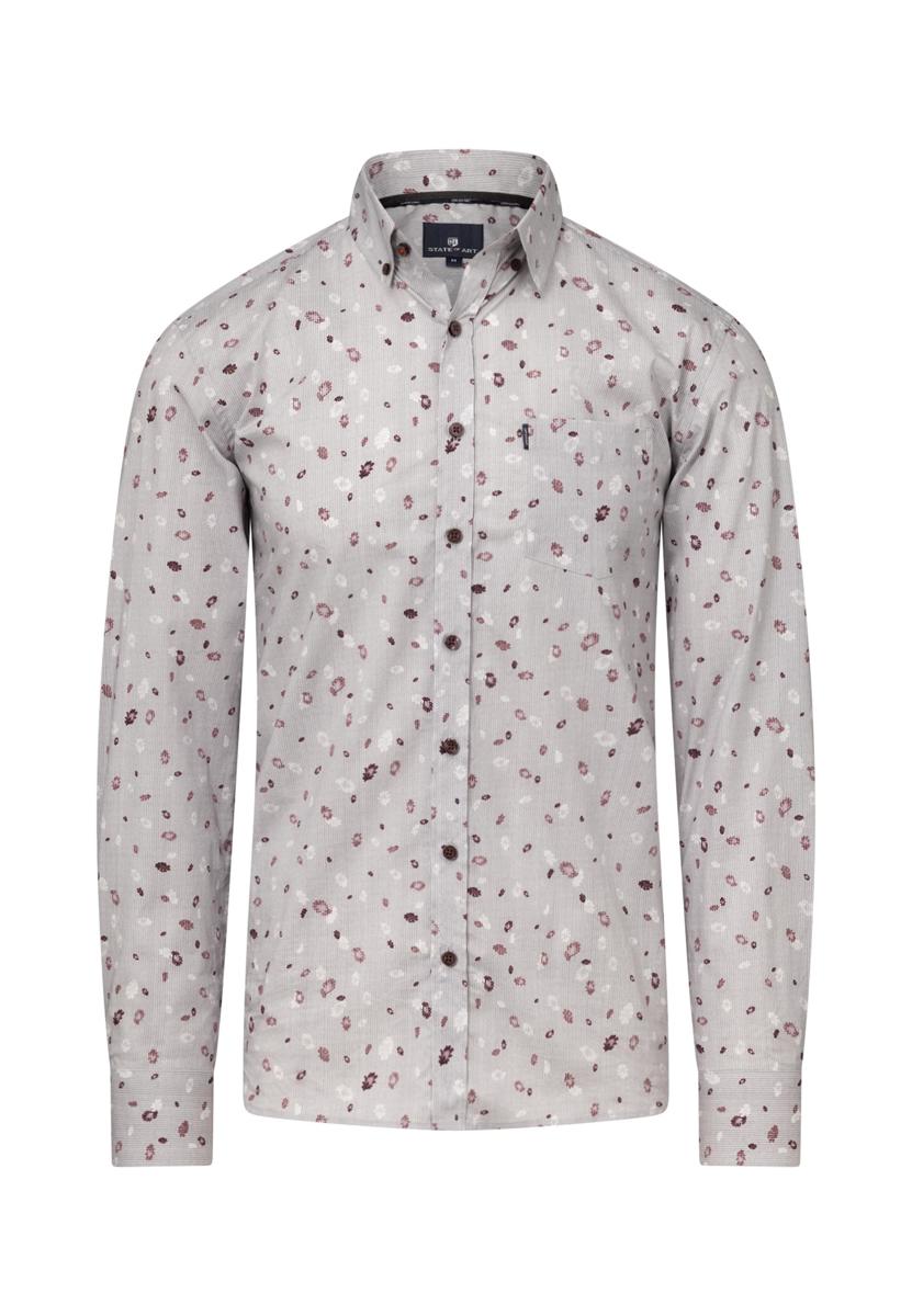 State of Art Overhemd 214-25907 Grijs 2
