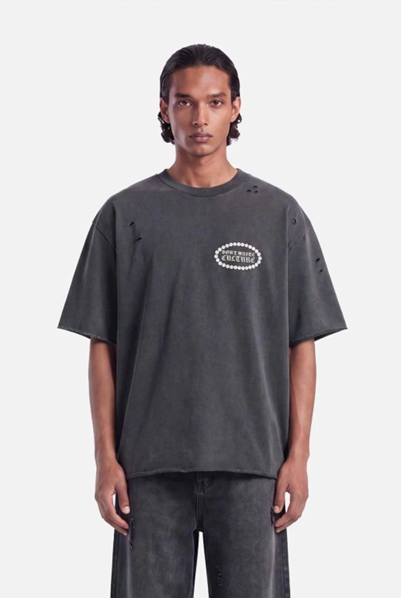 Don't waste culture T-Shirt Alune Zwart 2