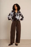 Studio Anneloes Jeans Babet denim trous Bruin 2