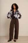 Studio Anneloes Jeans Babet denim trous Bruin 2