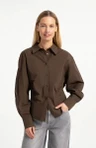 YAYA Blouse 01-201245-609 Bruin 1