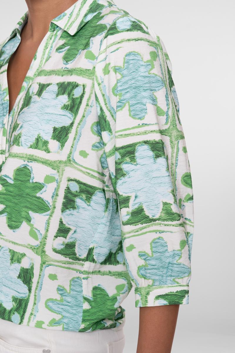 Geisha Blouse 63470-20 Groen 5