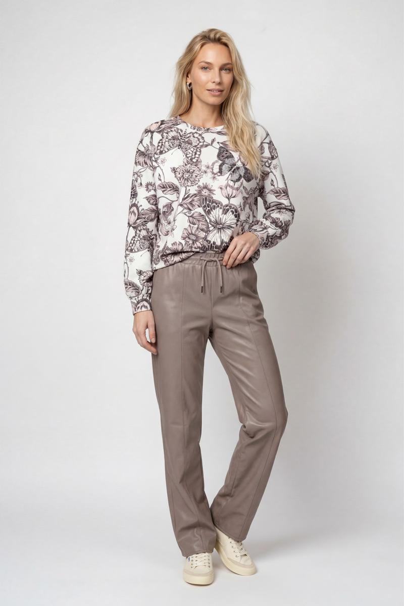 Monari Pantalon 810108 Taupe 3