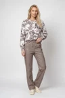 Monari Pantalon 810108 Taupe 3