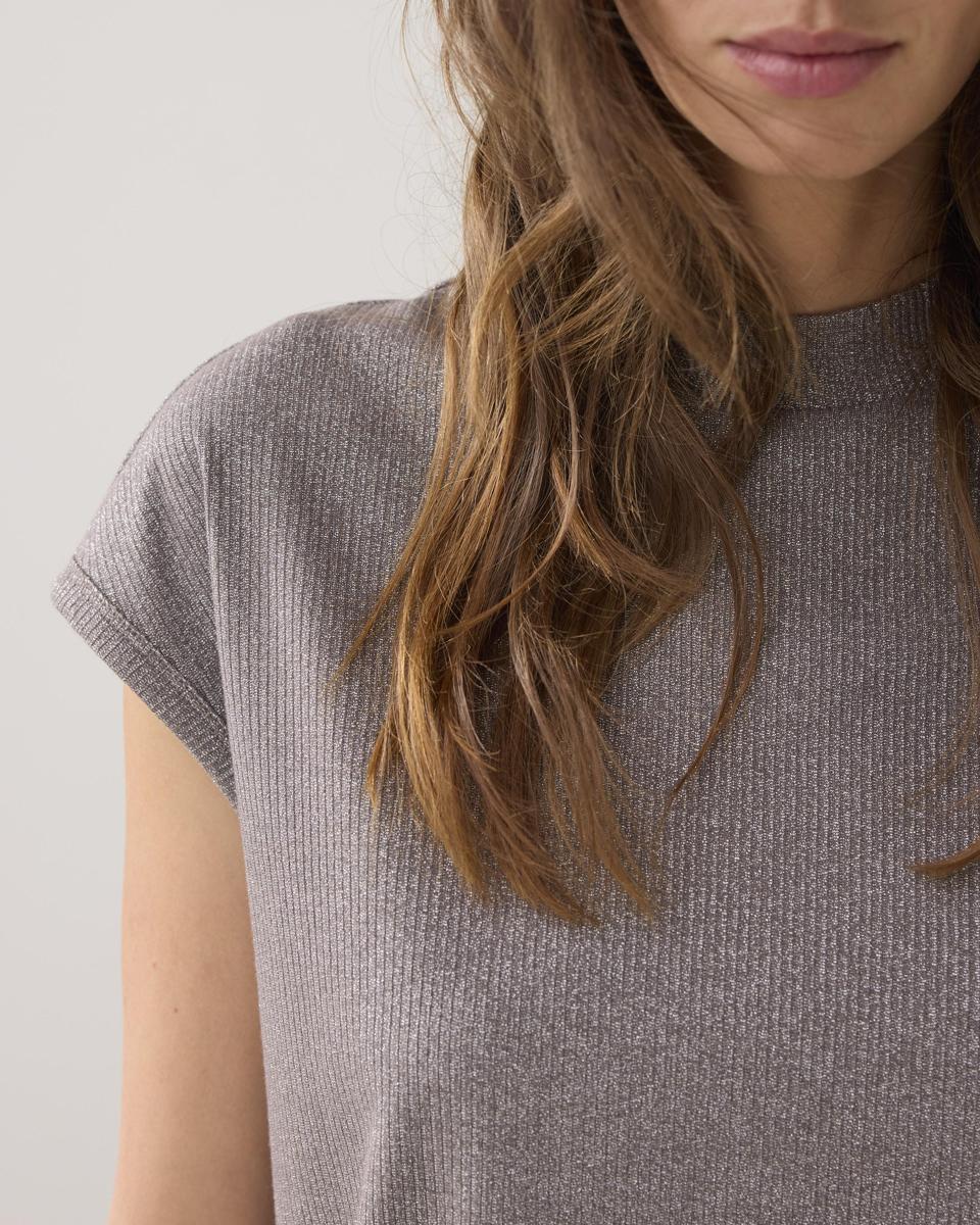 Summum T-Shirt 3s5091-30685 Taupe 5