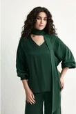 Xandres Blouse Havanna Groen 1