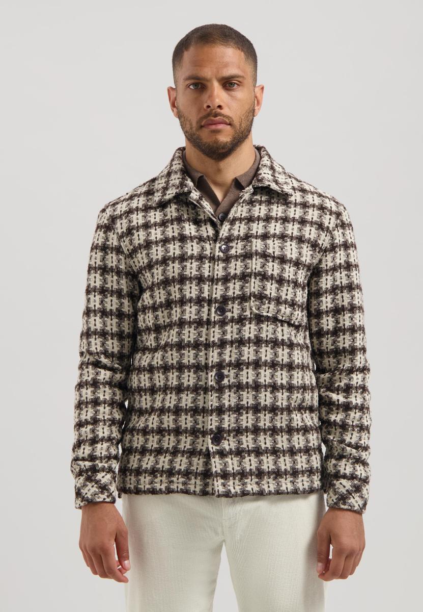 Dstrezzed Overshirt Lino Bruin 1