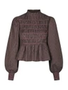 Neo Noir Blouse Oliana Bruin 2