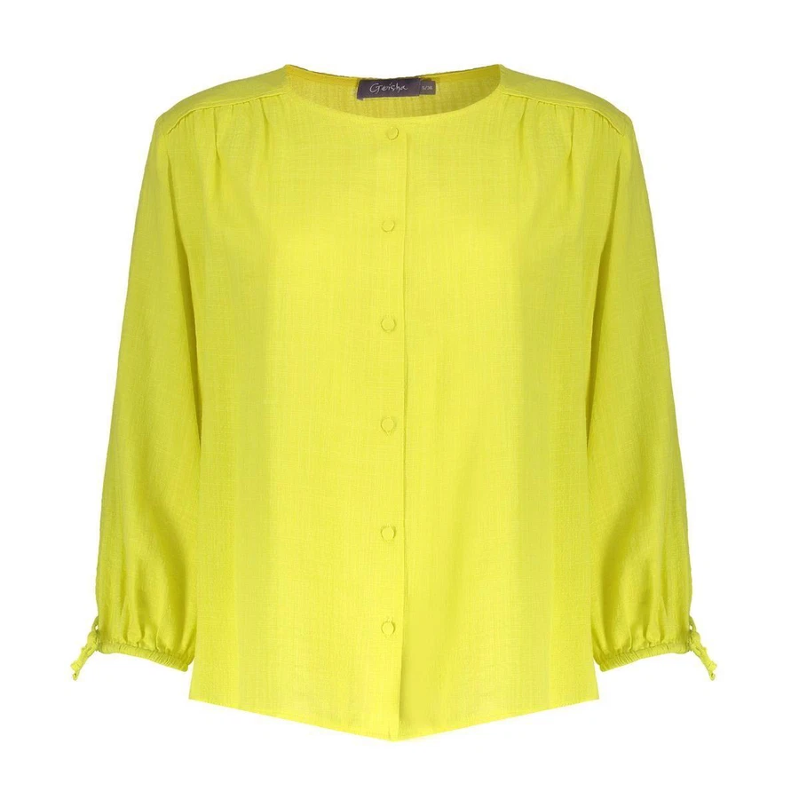 Geisha Blouse 63289-20 Geel  2