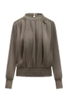 Label DOT Blouse 2621038 Taupe 2