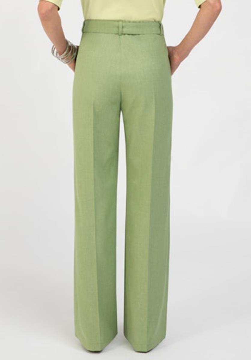 Bianca Pantalon Parigi Groen 3