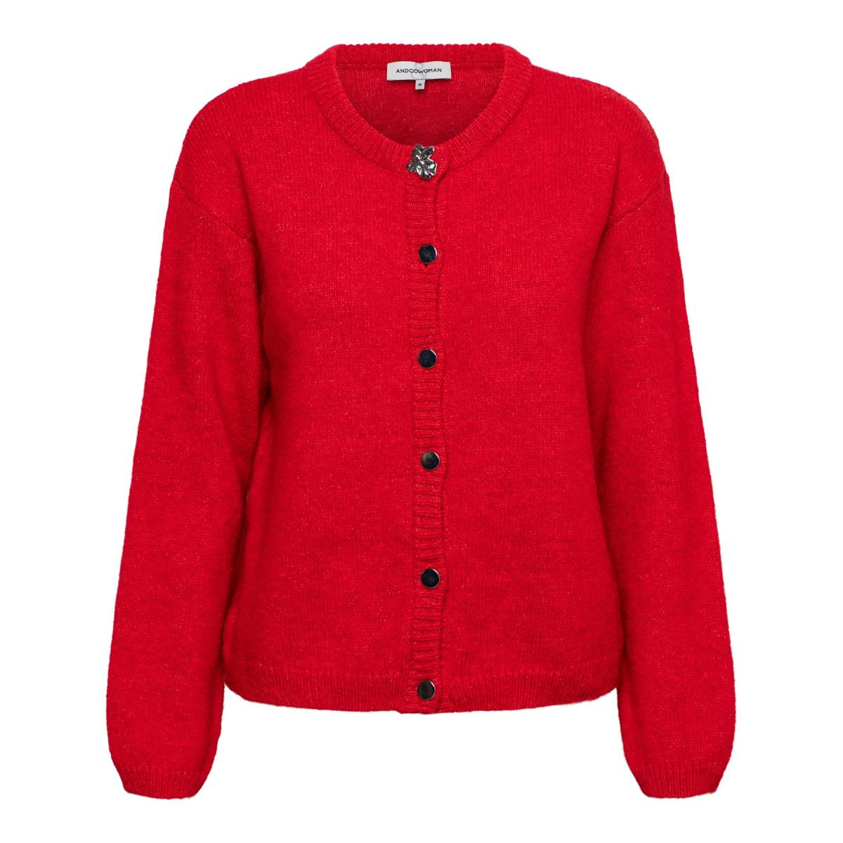 &Co Woman Vest Bruna Rood 2