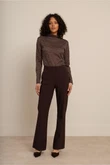 Studio Anneloes T-Shirt Reagan lace top Bruin 6
