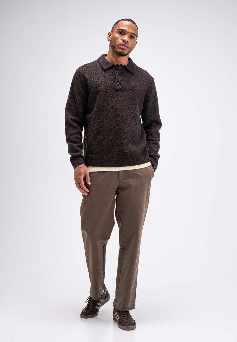 Butcher of Blue Polo M2626023 Bruin 4