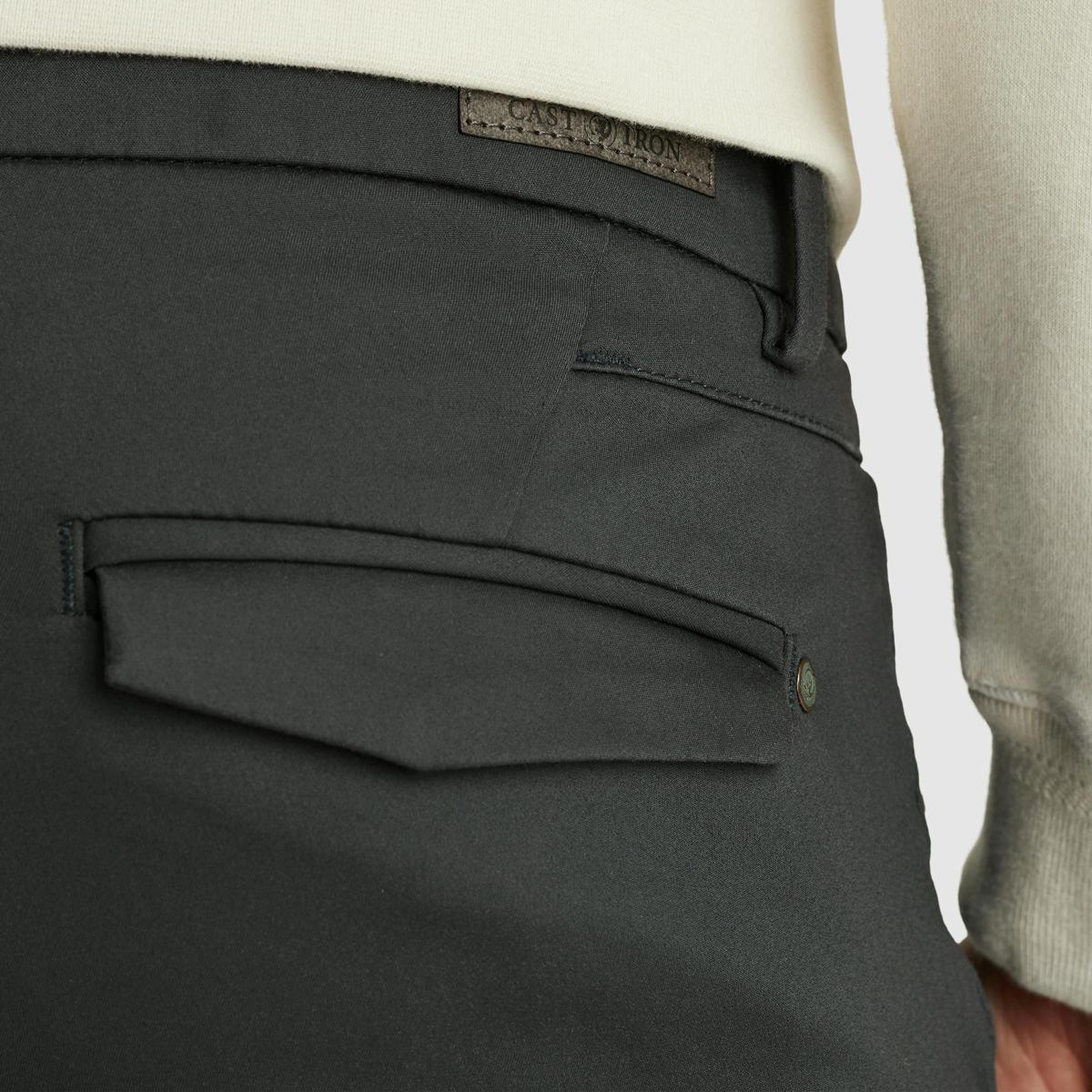 Cast Iron Pantalon Riser Grijs 6