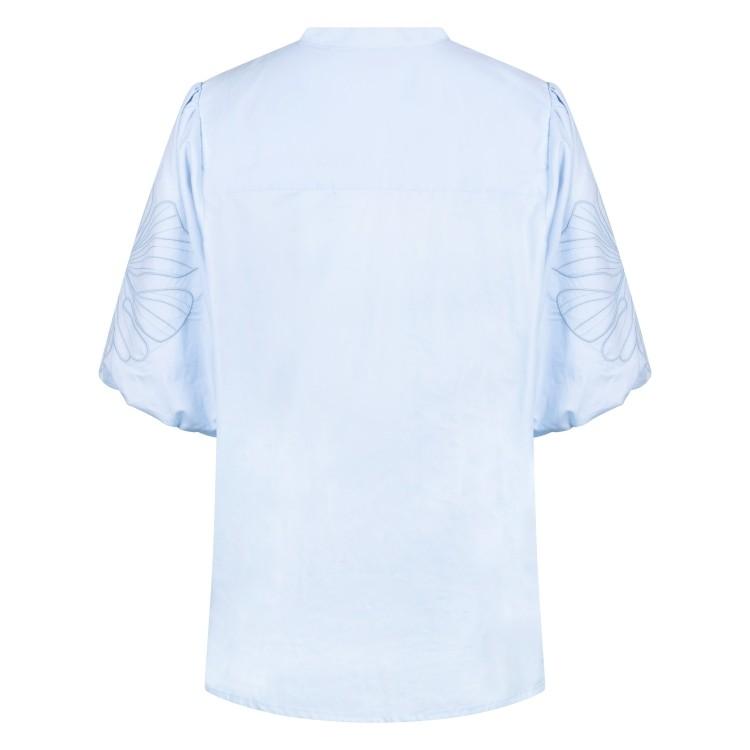 NUKUS Blouse NKS02214 Blauw 2