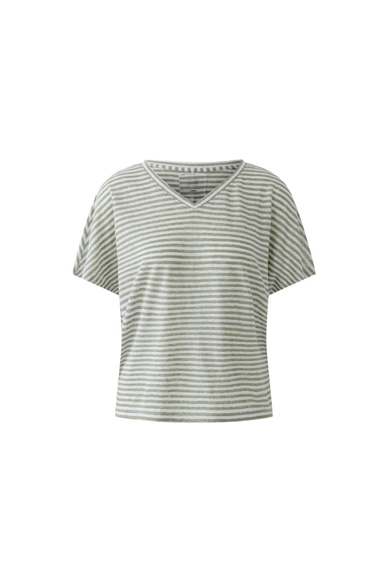 Oui T-Shirt 0097372 Groen 2
