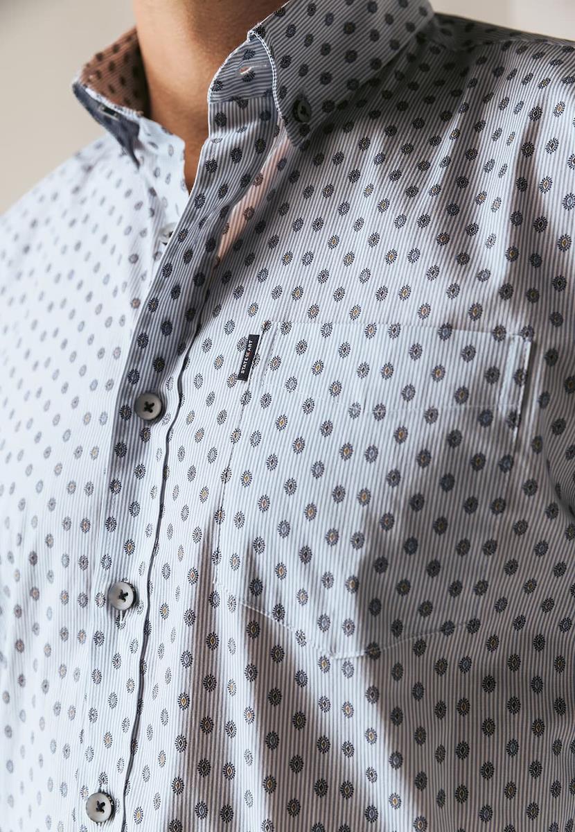 State of Art Overhemd 212-25244 Blauw 3