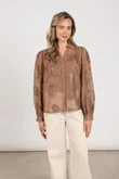 NUKUS Blouse NKF02156 Taupe 3