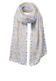 Bianca Sjaal Saba Blauw 2