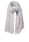 Bianca Sjaal Saba Blauw 2