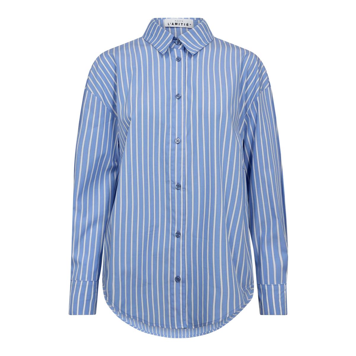 Haute L'Amitié Blouse Bow Candy Blauw 1