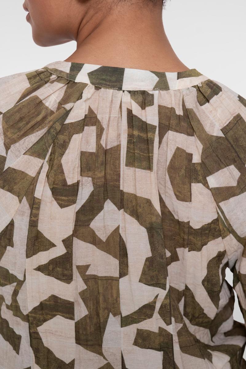 Geisha Blouse 63241-20 Groen 4