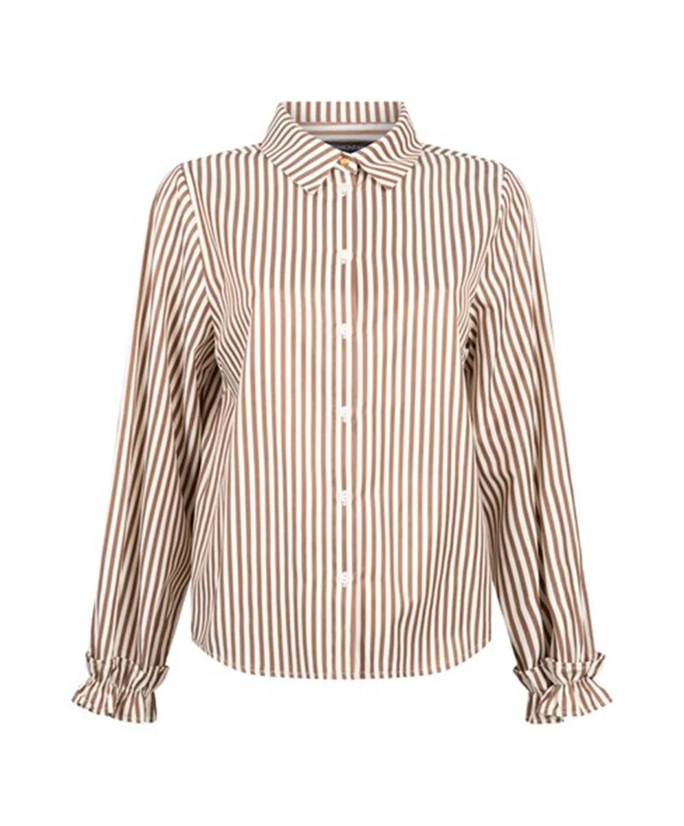 Tramontana Blouse O04-22-301 Bruin 1