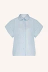 By-Bar Blouse Pixie Chambray Blauw 2