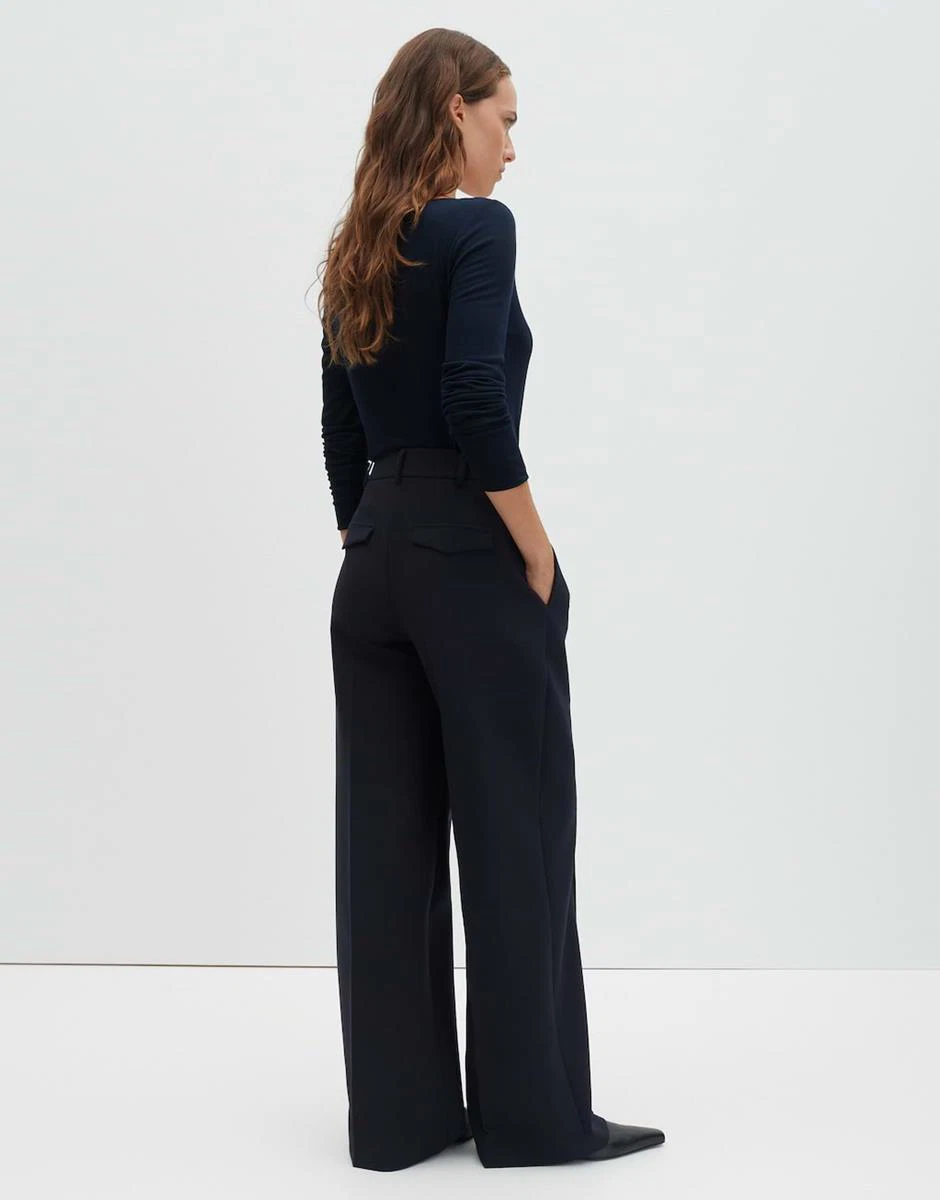 SOMEDAY Pantalon Catsby Line Blauw 6