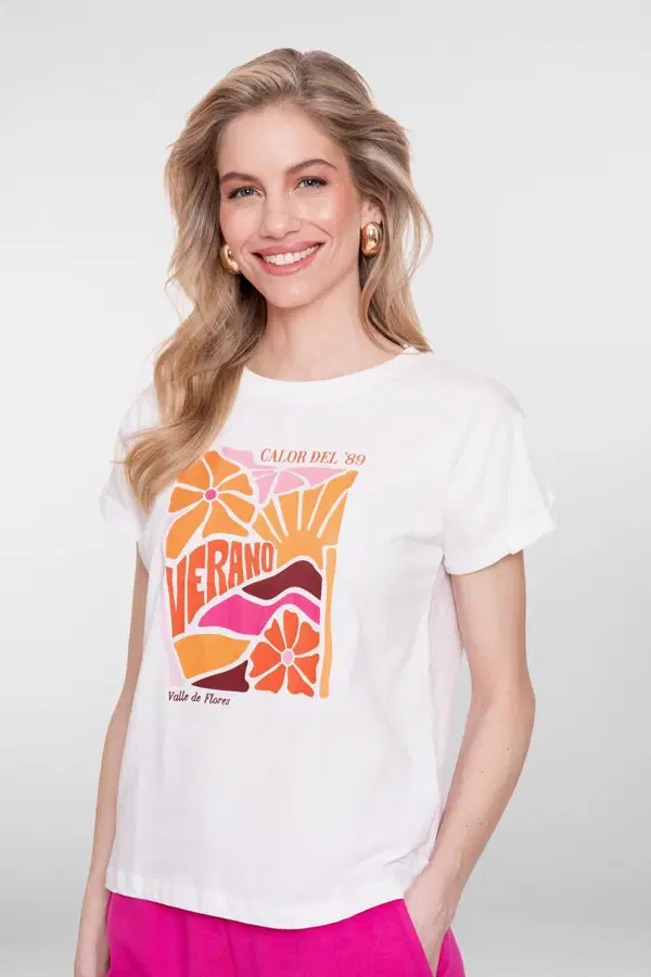 Geisha T-Shirt 62355-24 Off-White 1