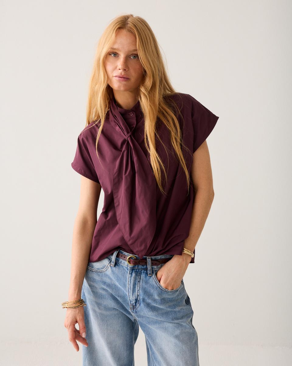 Summum Blouse 2s3526-12259 Paars 1