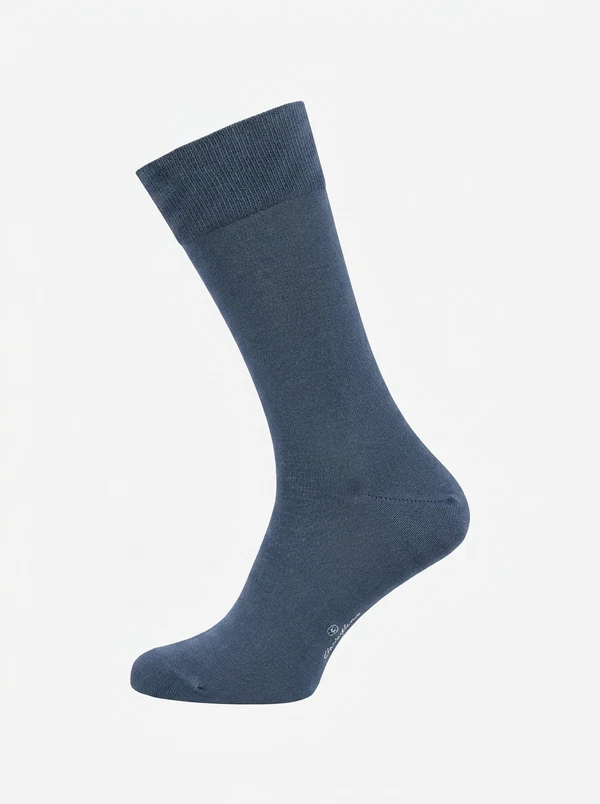 Carlo Lanza Sokken 100 Classico Blauw 1