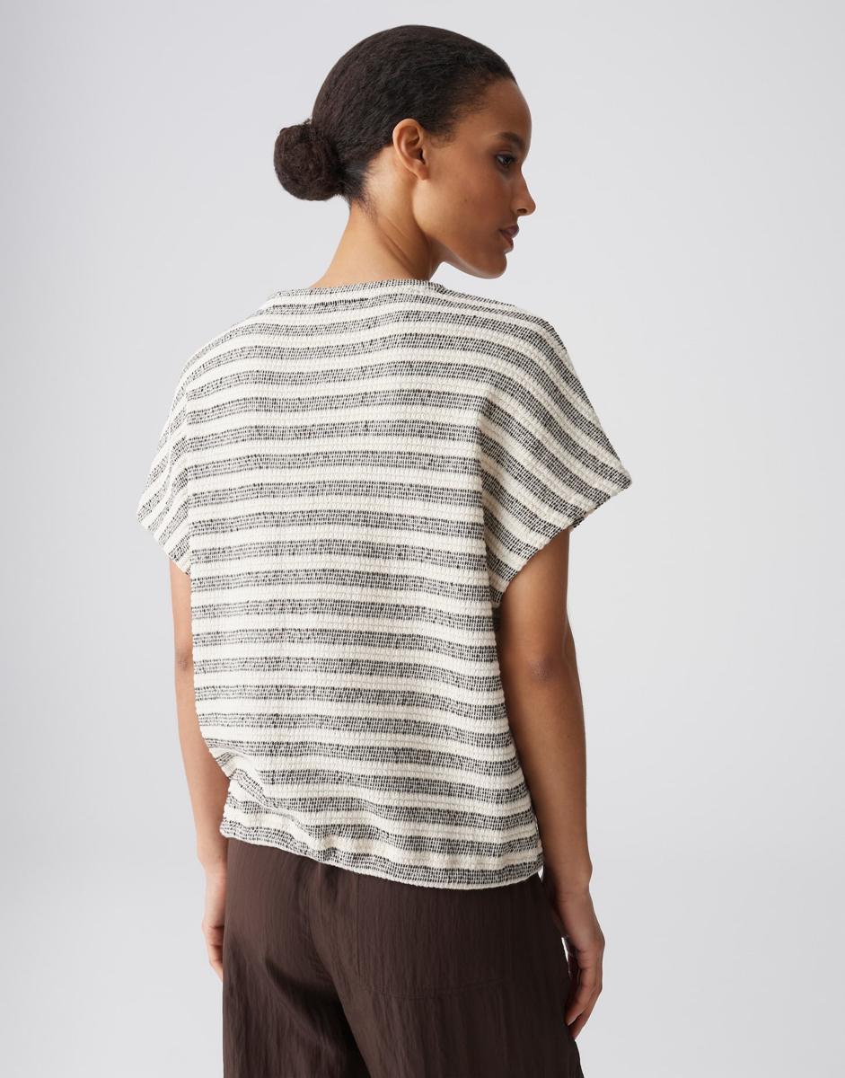 OPUS T-Shirt 10578114222444 Bruin 3