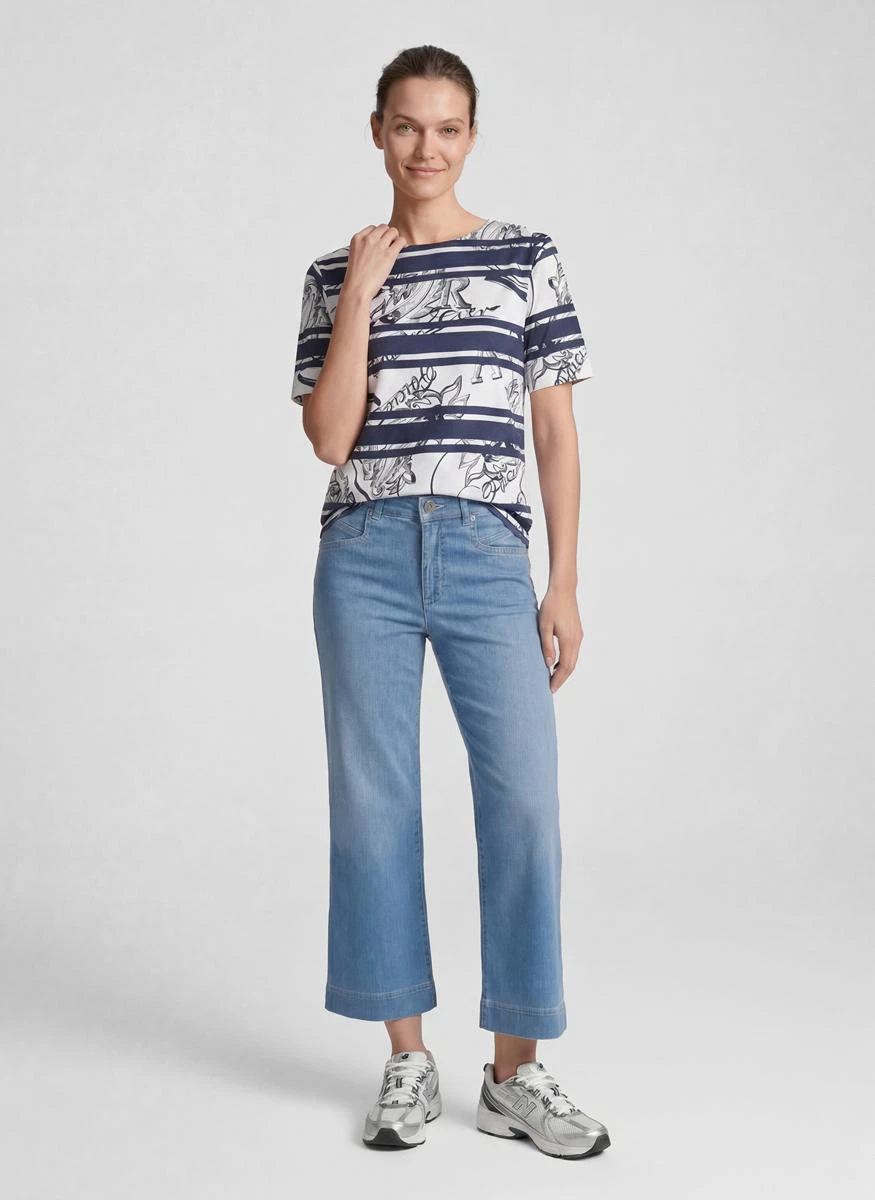 Rabe T-Shirt 56-121362 Blauw 1