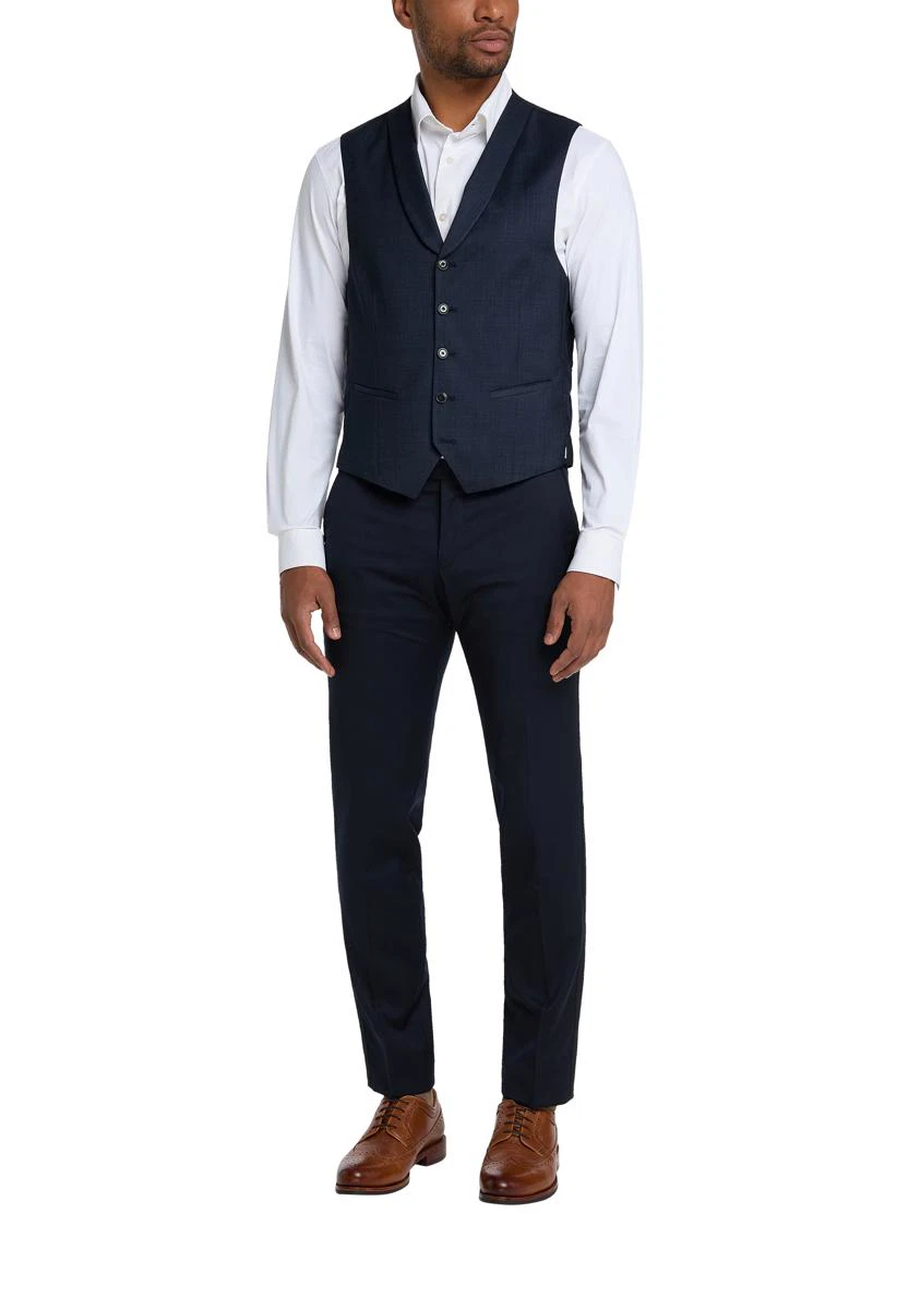 Club of Gents Gilet Philipp Blauw 6